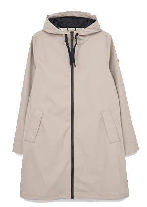 Nuovola Raincoat Stone Grey