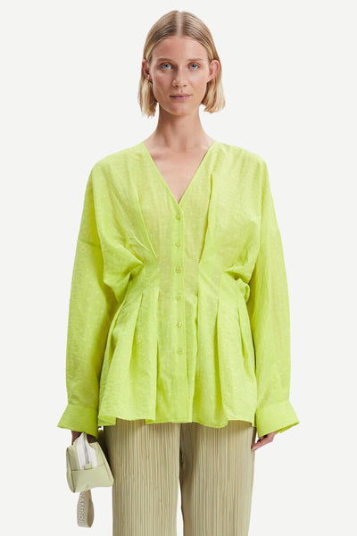 Engla Blouse - Acid Green