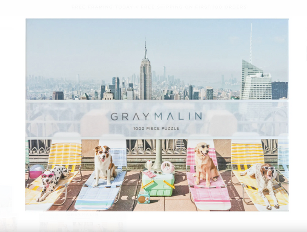 Gray Malin - Dogs Of New York City Puzzle