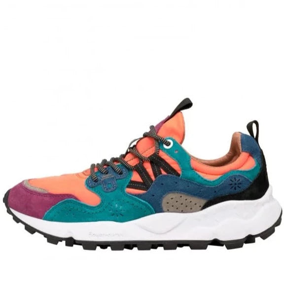 Yamano 3 Trainers - Orange/violet