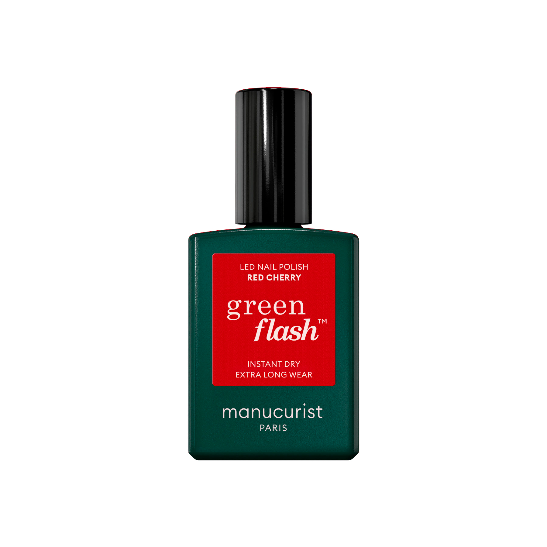 Red Cherry Green Flash Gel Nail Polish