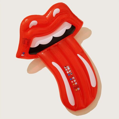 Deluxe Sit-on Float Rolling Stones Lips S1lsitrs