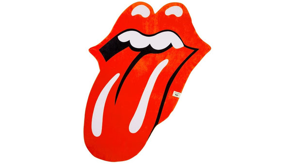 Shaped Towel Rolling Stones Lips S11shars