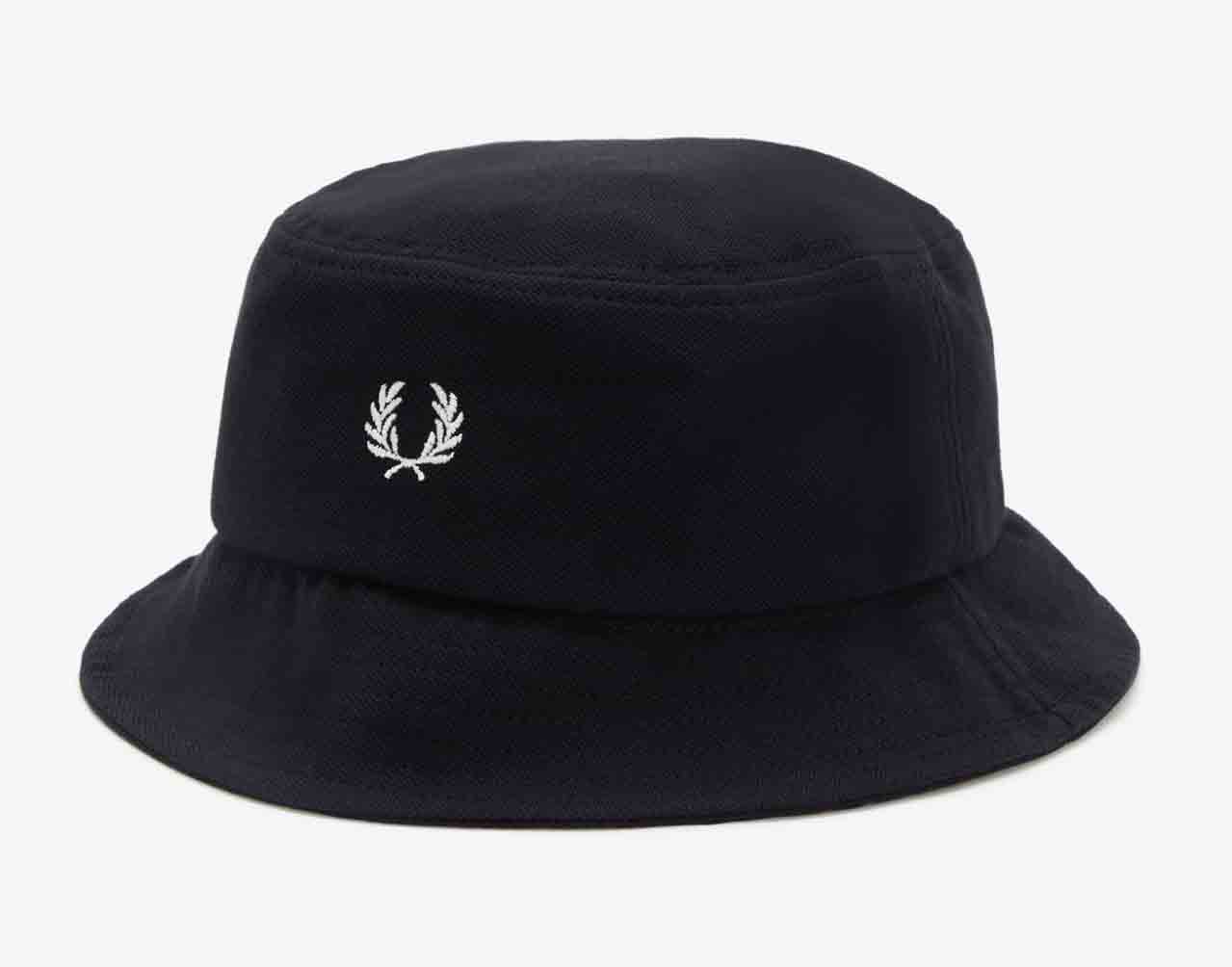 Pique Bucket Hat (Black)