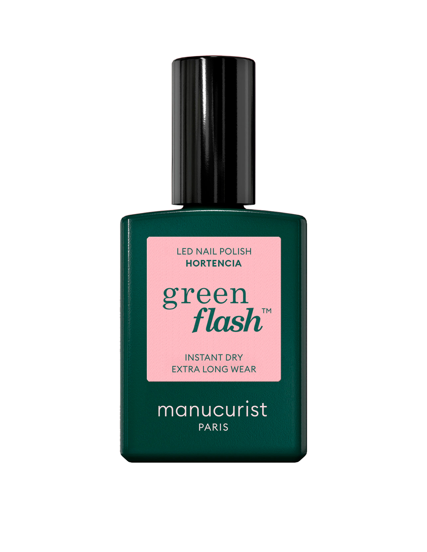 Hortencia Green Flash Nail Polish