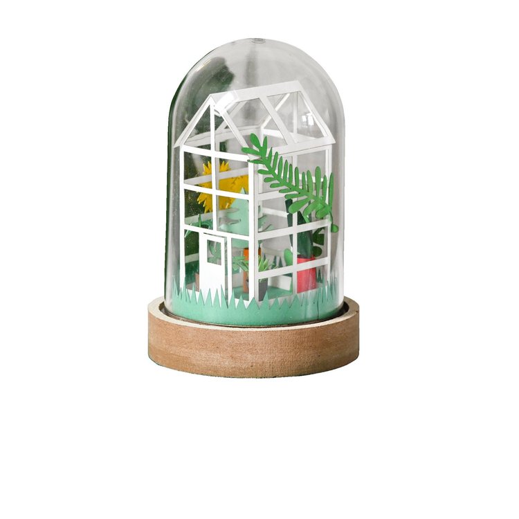 DIY Adult Paper Greenhouse Craft Kit