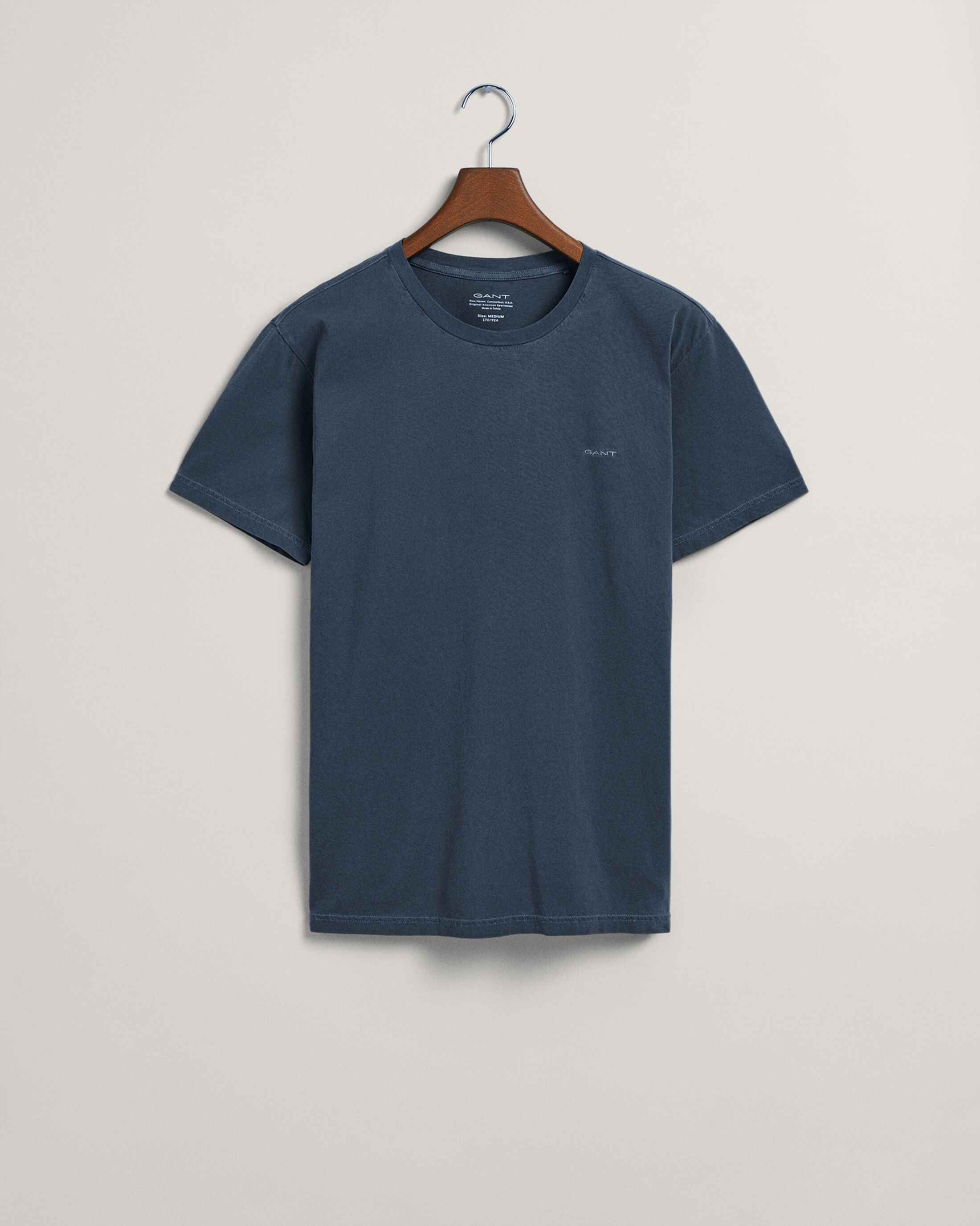 Gant Sunfaded T Shirt Evening Blue 2057027 433