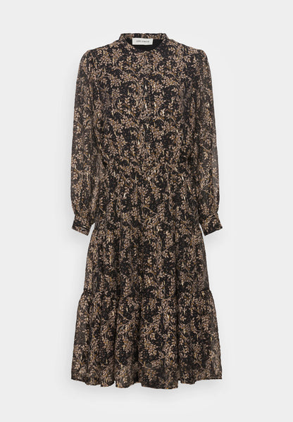 Autumn Forest Print Dress