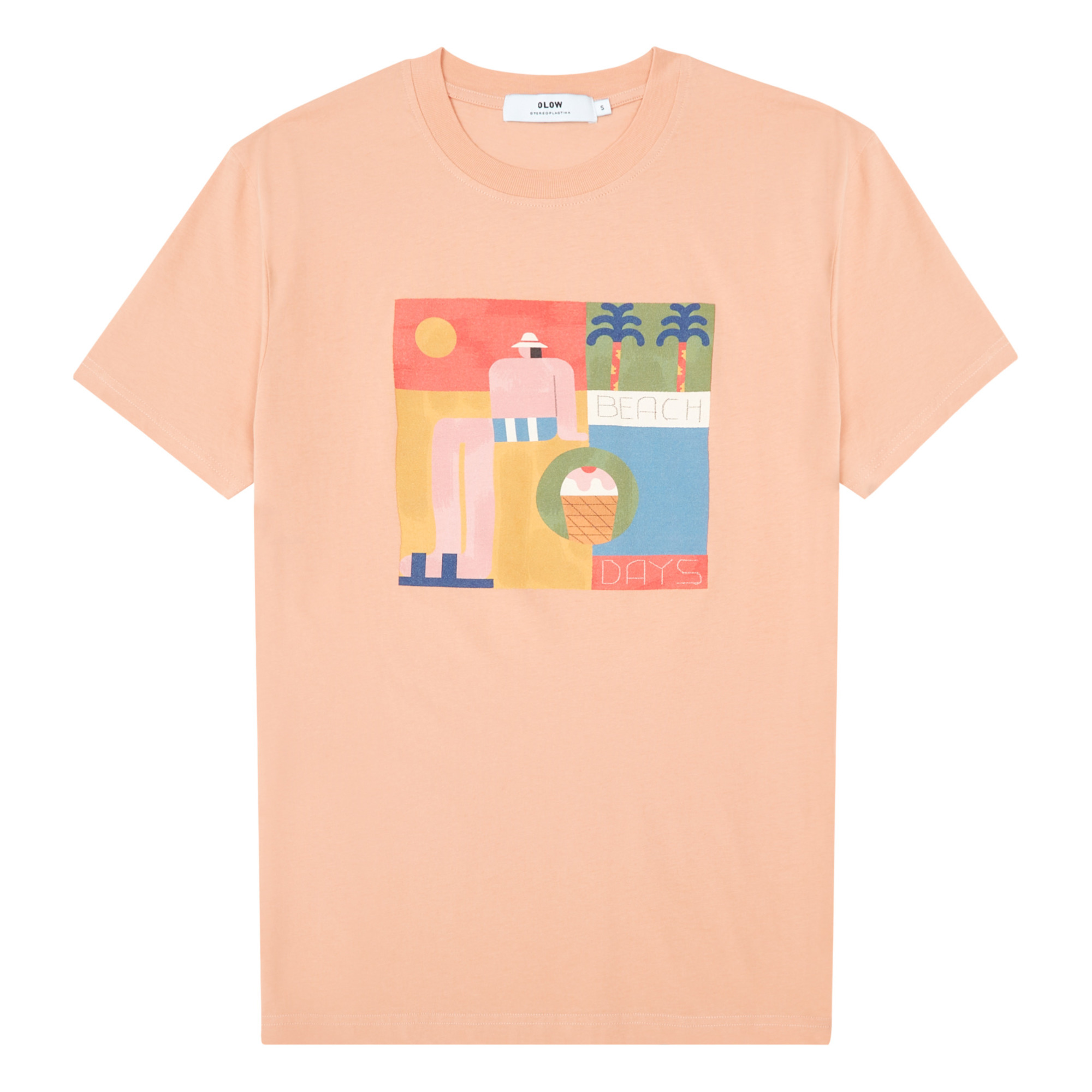 Orange Creamy T Shirt