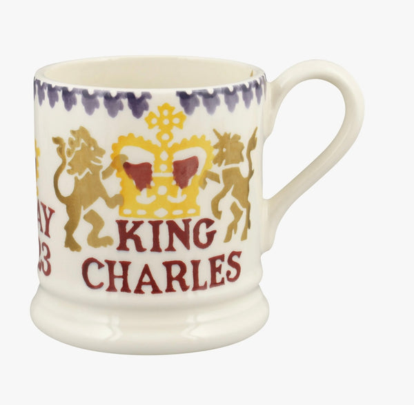 King Charles Iii Coronation 1/2 Pint Mug