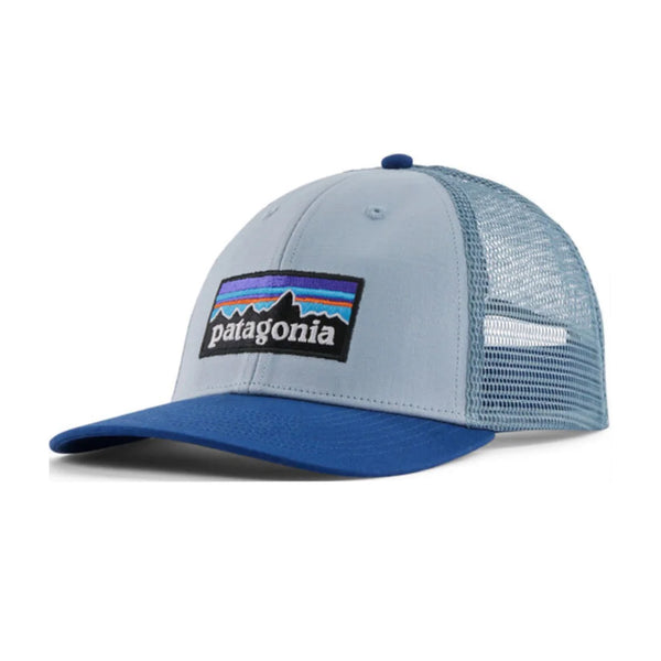 P-6 Logo Trucker Hat Steam Blue