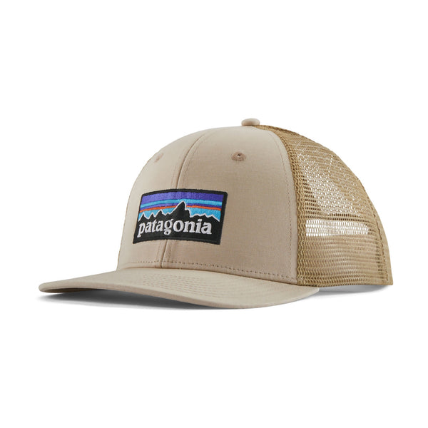 P-6 Logo Trucker Hat Qar Tan W/classic Tan