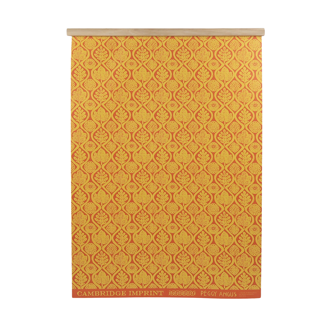 Cambridge Imprint Oakleaves Giftwrap by Peggy Angus - 10 Sheets