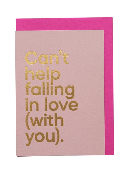 Say It With Songs Cant Help Falling In Love By Elvis Presley Greeting Card