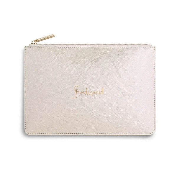 Katie Loxton Pearlescent Champagne Bridesmaid Perfect Pouch