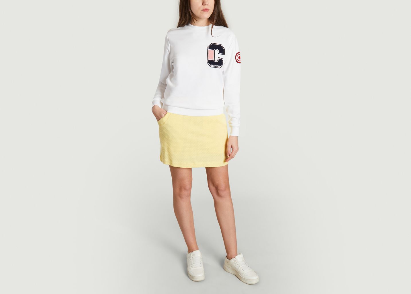 COLMAR Cotton Sweatshirt With Patches