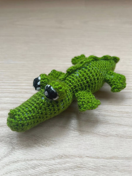 Mini Crochet Toy - Crocodile