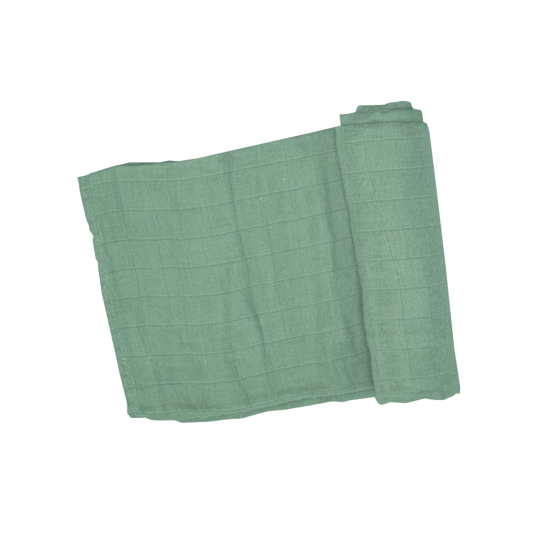 Bamboo Viscose And Cotton Swaddle - Fern