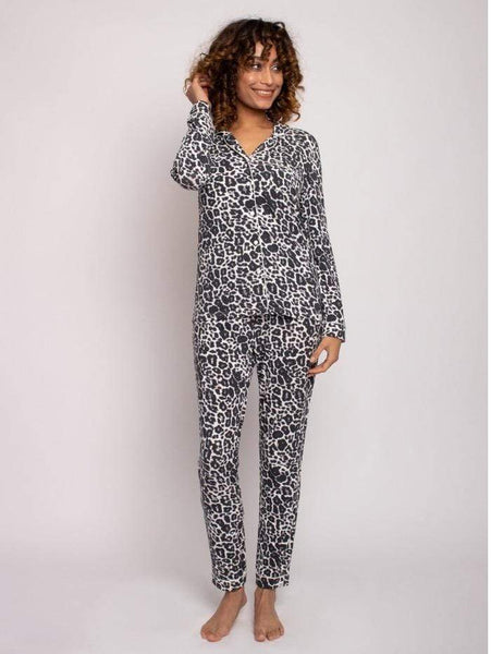 Pretty You London Luxe Leopard Printed Bamboo Collection Pyjamas