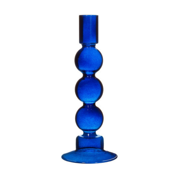 Bubble Candle Holder - Blue