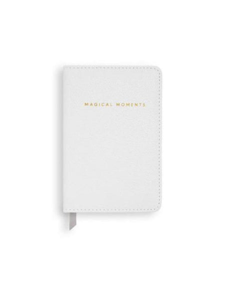 Katie Loxton Pearlescent White Magical Moments Mini Notebook 