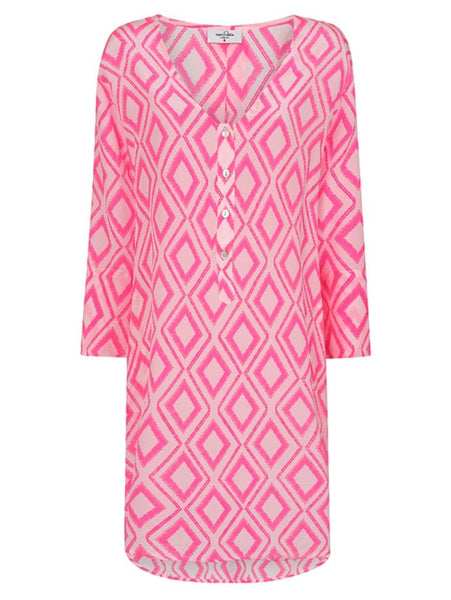 Mercy Delta Pink Lambton Porto Delight Printed Dress