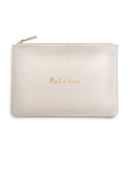 Katie Loxton Pearlescent Pink Maid Of Honour Pouch 