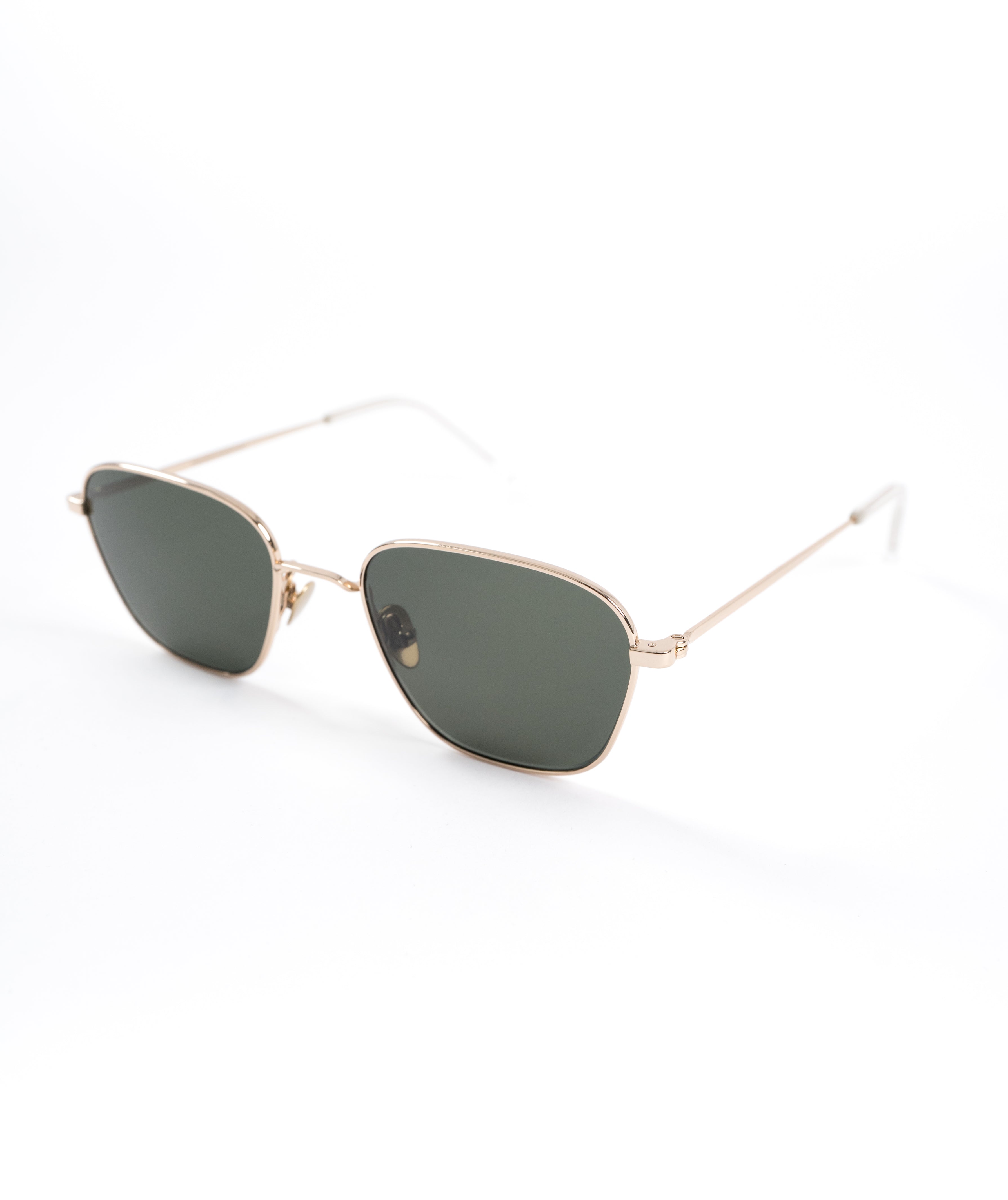 Otis Gold - Green Solid Lens