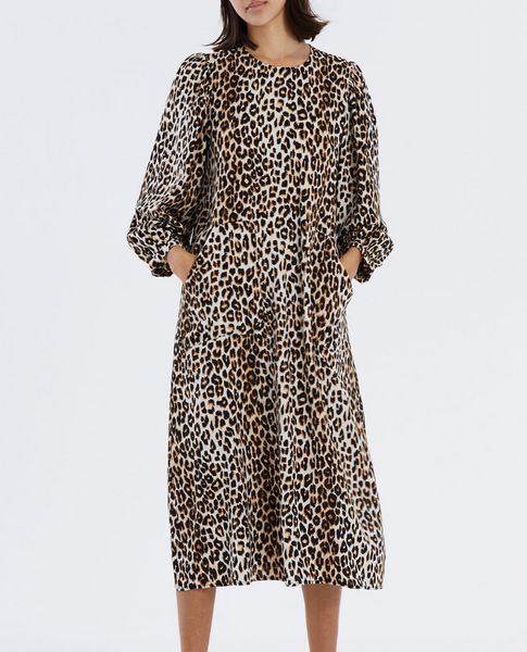 Lucas Leopard Print Dress