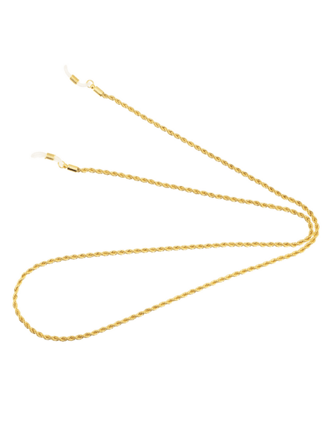 Talis Chains Rope Effect Gold Glasses Chain