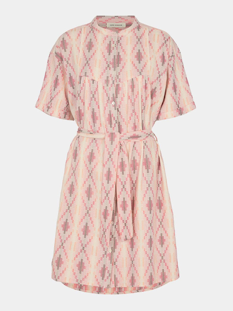sofie-schnoor-pink-printed-dress