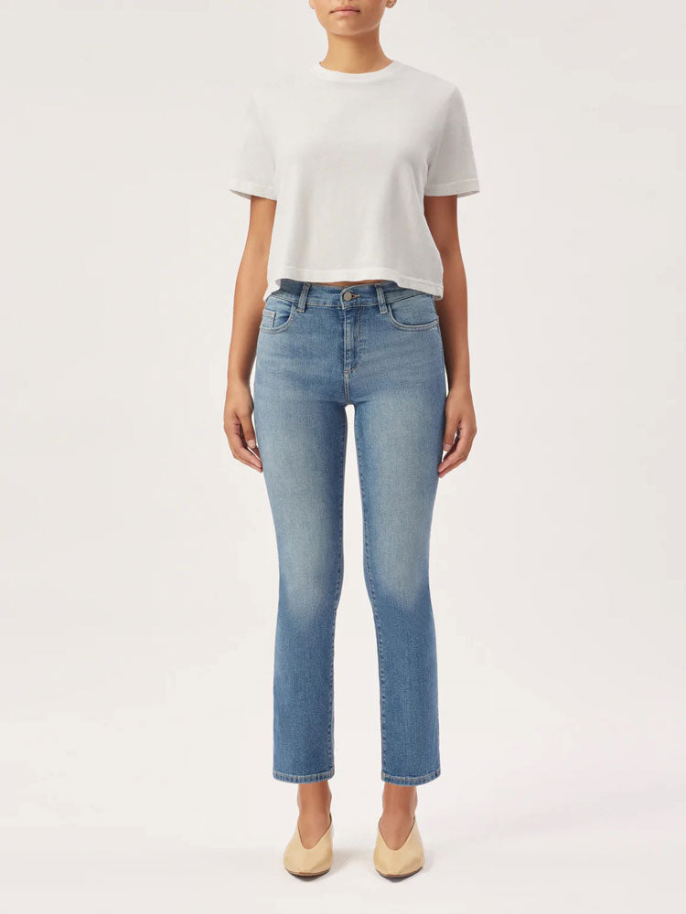 DL1961 Airway Mara Straight Ankle Jeans 