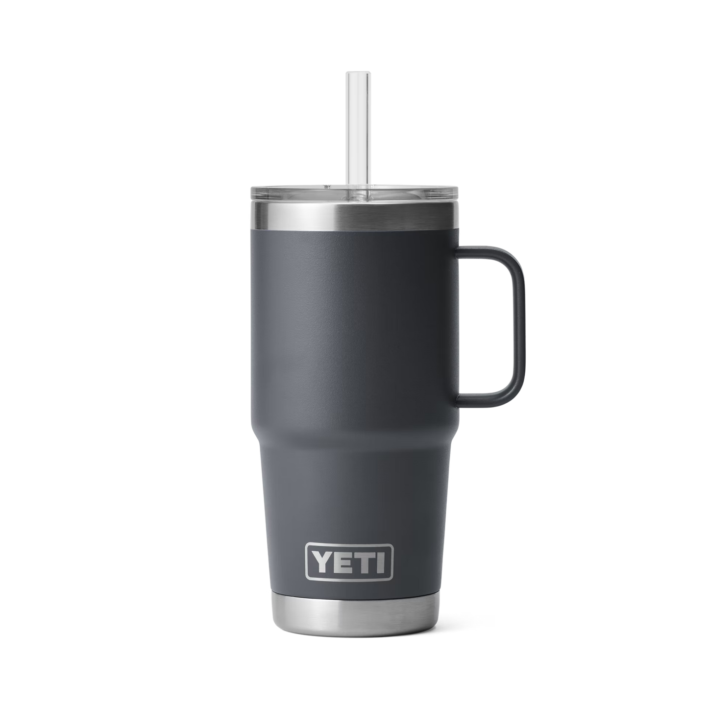 Rambler 25oz Straw Mug - Charcoal