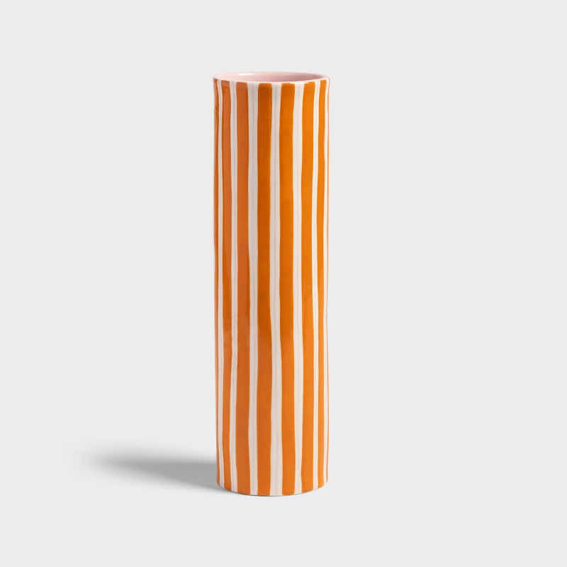 &klevering Orange Ray Vase