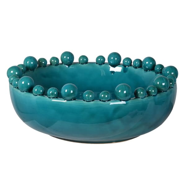 Florence - Bobble Large Bowl - Aqua