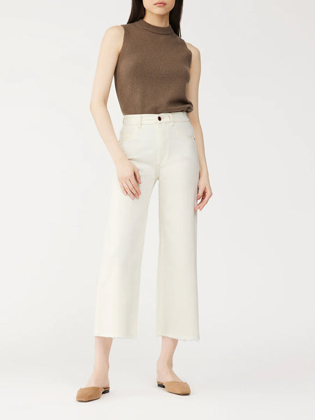 Hepburn Wide Leg H/r Vintage - Eggshell