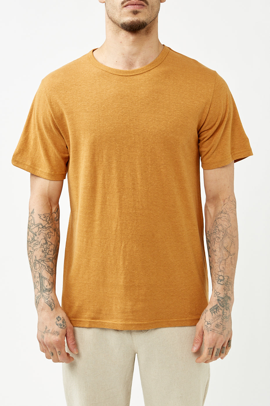 Brown Hemp T-shirt