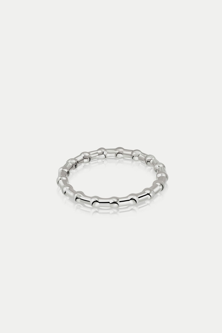 Silver Treasures Bobble Stacking Ring