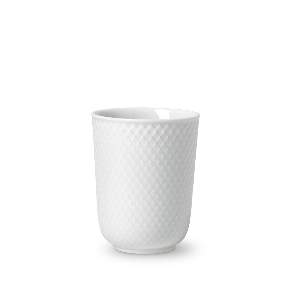 lyngby-porcelaen-white-rhombus-mug