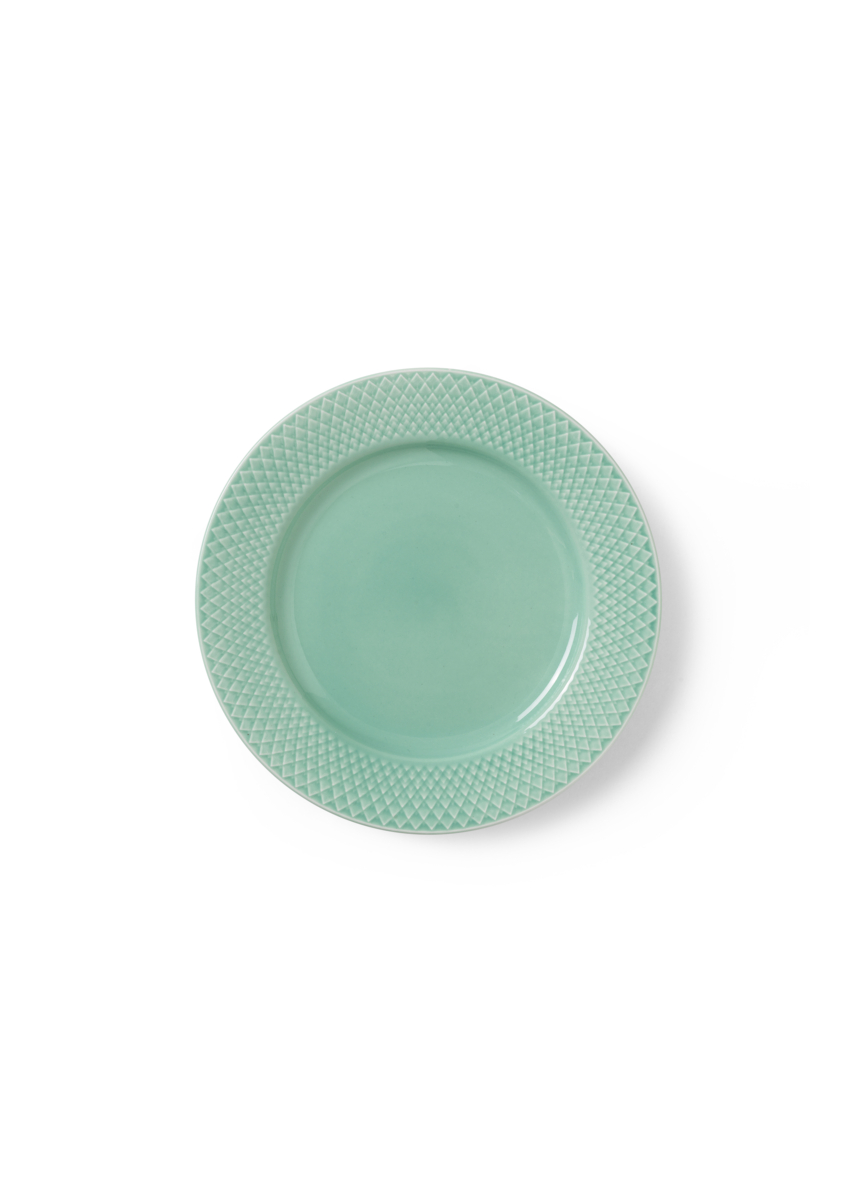 Lyngby Porcelaen Aqua Lunch Plate