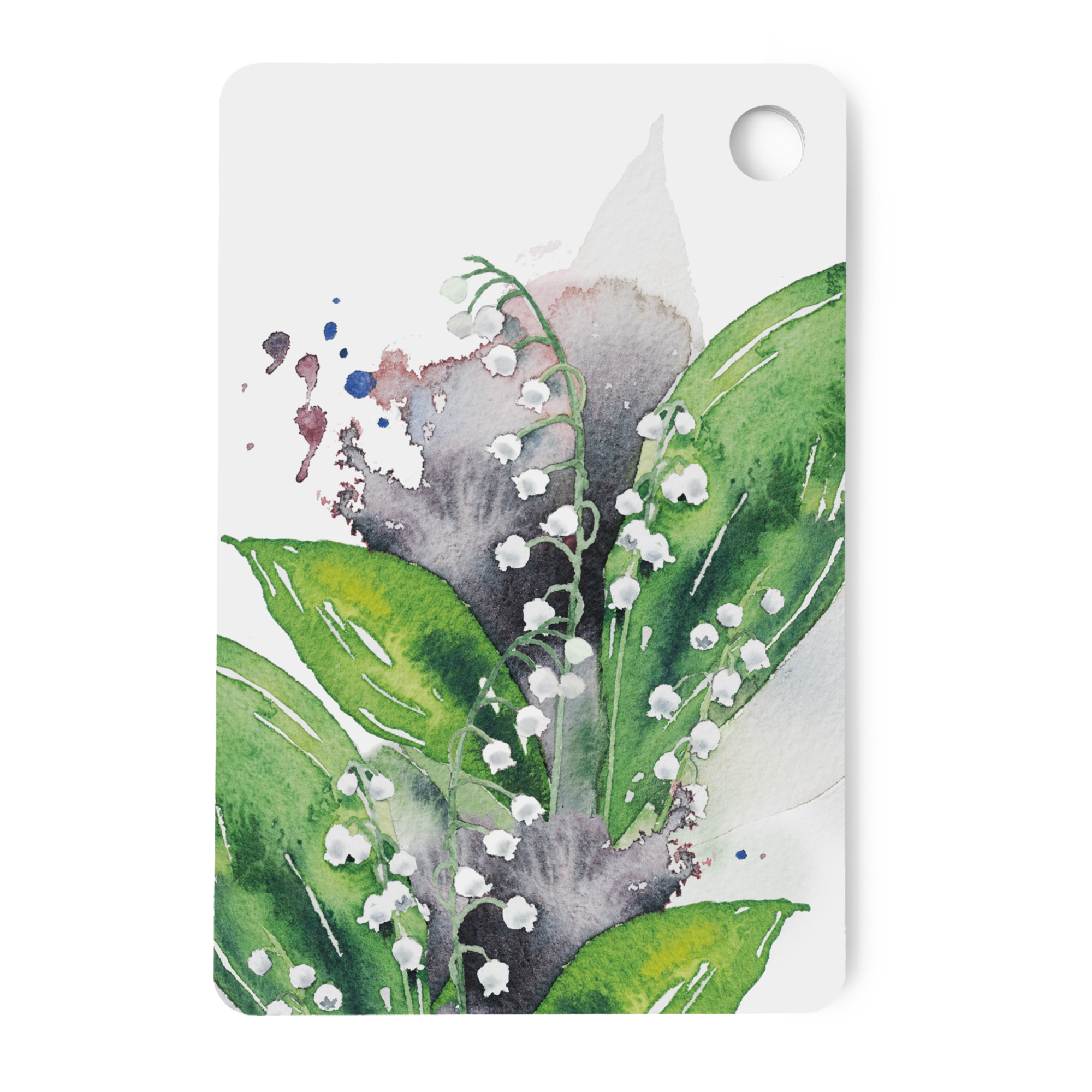 Ester Visual Lily of the Valley Plate