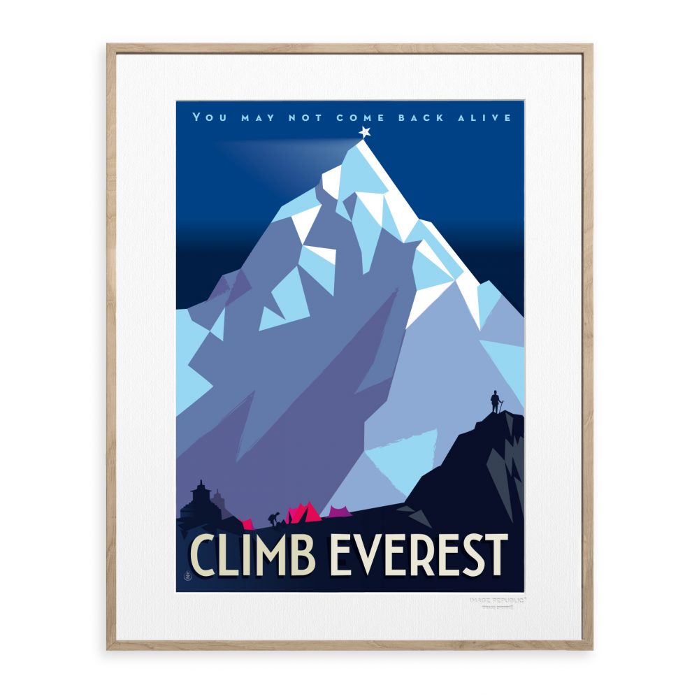 Image Republic Framed Monsieur Z Everest Print