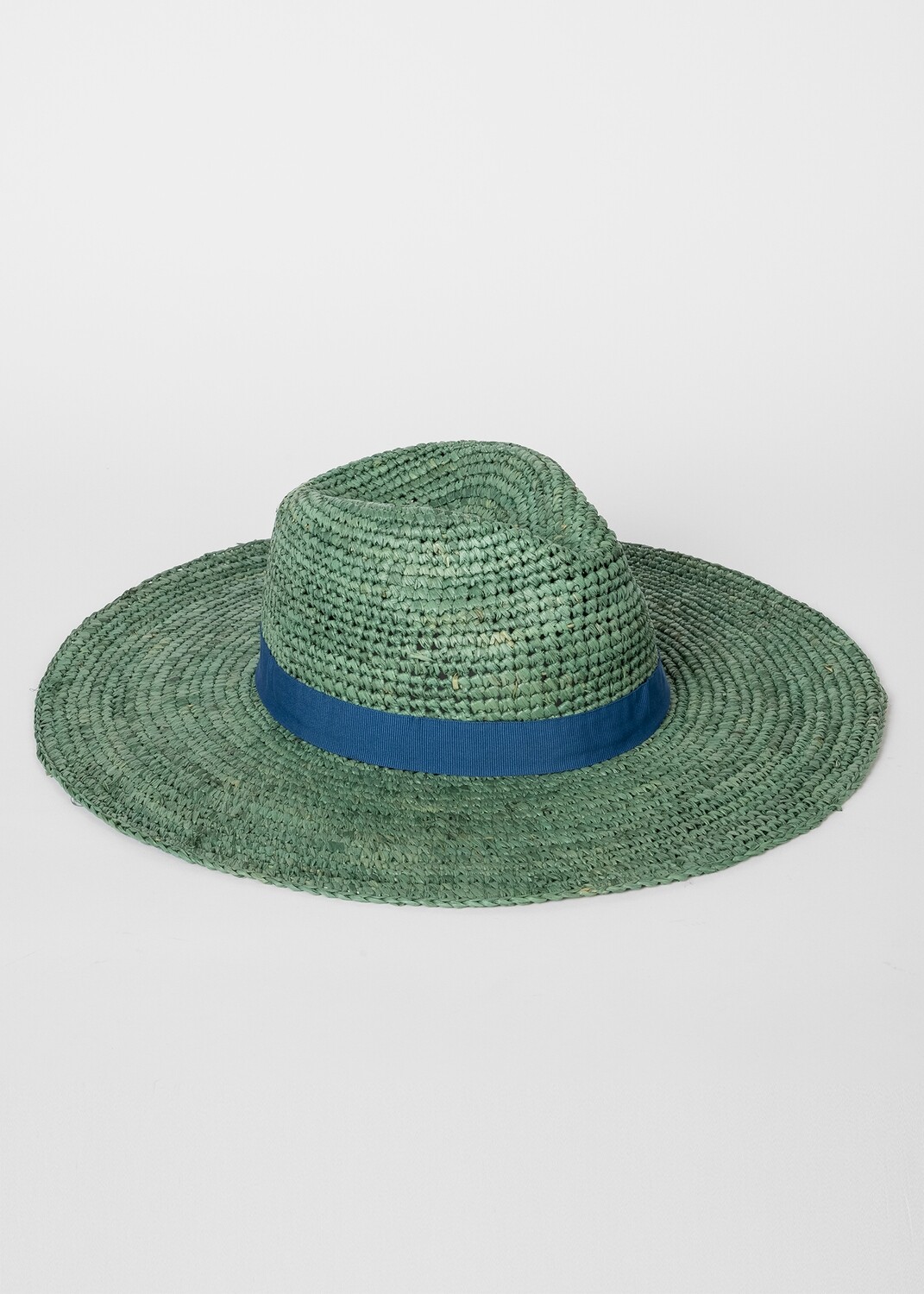 Small Green Raffia Sun Hat