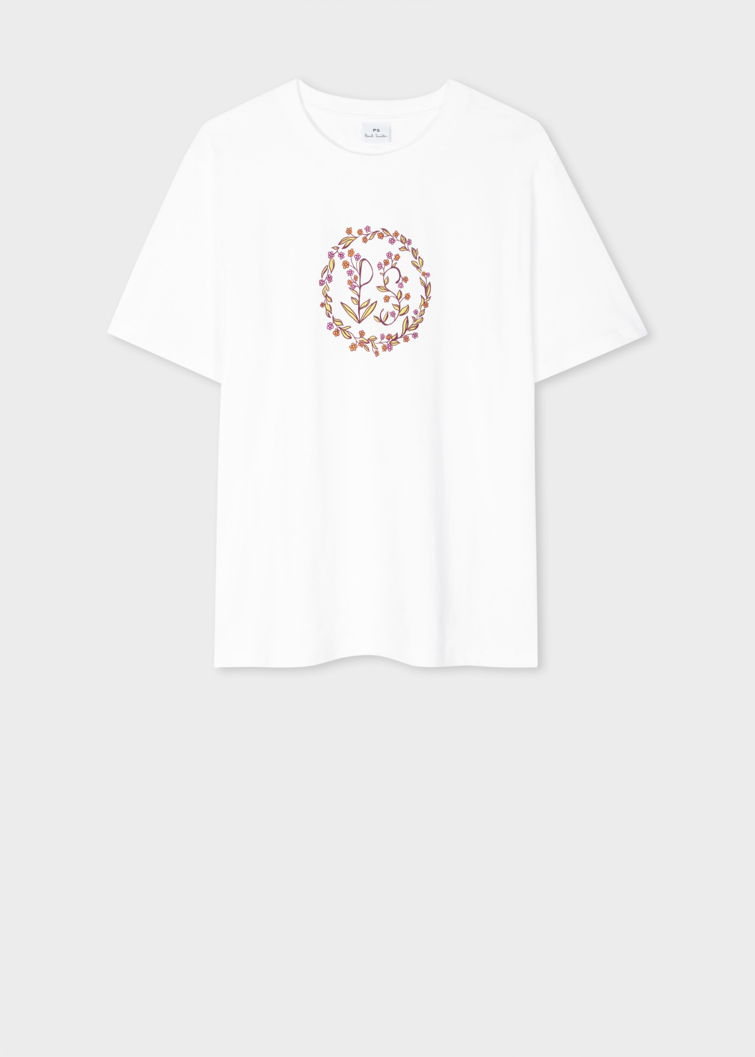 paul-smith-white-wreath-logo-t-shirt