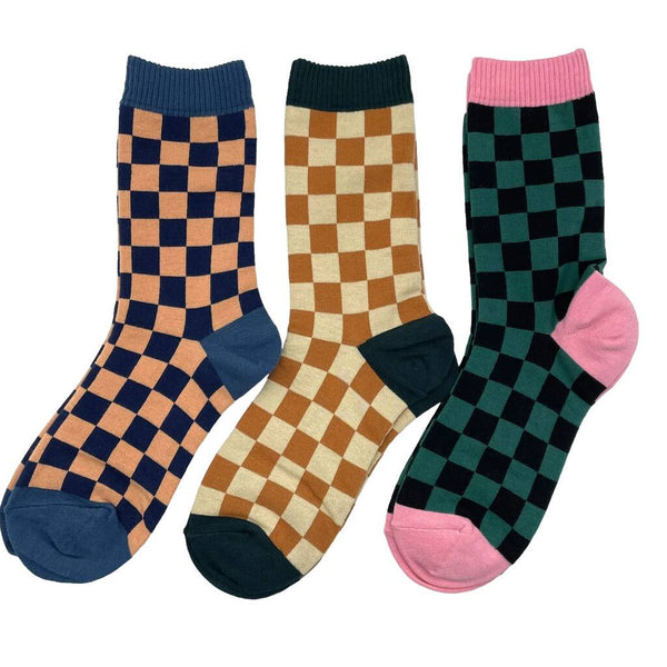 Chequerboard Socks