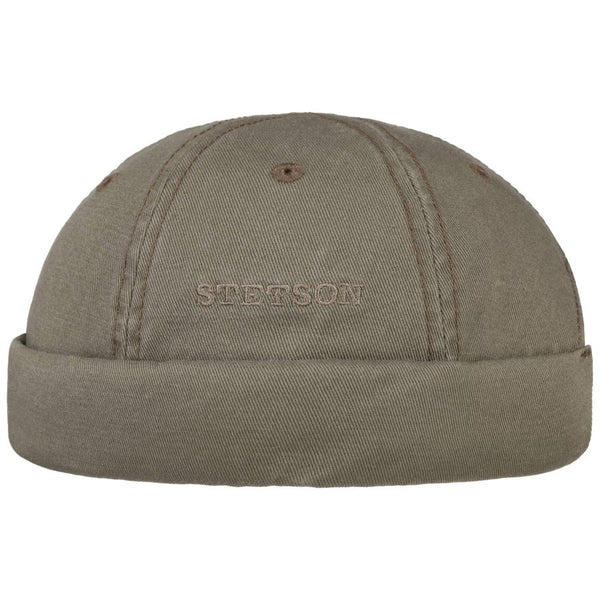 Ocala Cotton Docker Cap - Olive