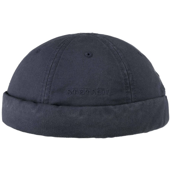 Ocala Cotton Docker Cap - Navy