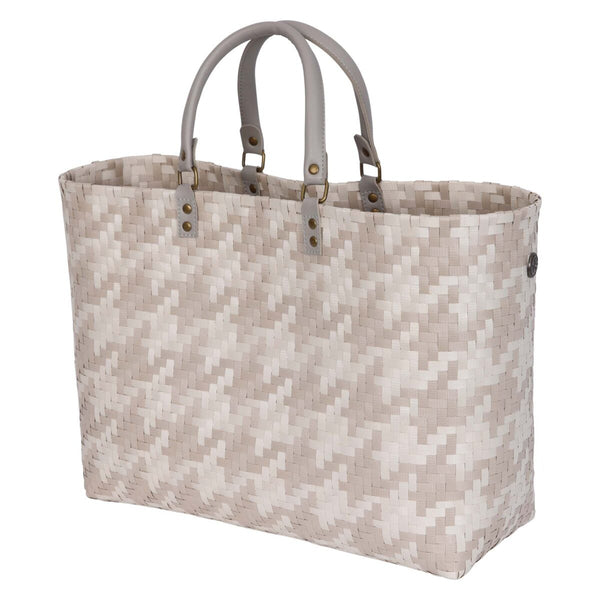 Mayfair Grand Shopper - Pale Grey/champagne