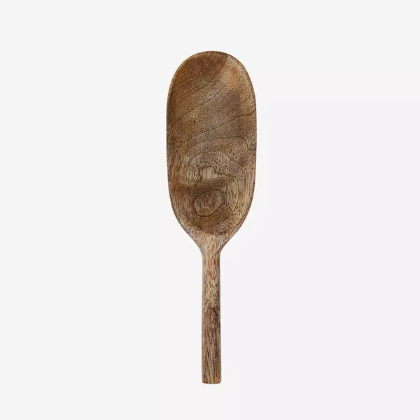 Madam Stoltz Long Wooden Scoop Spoon