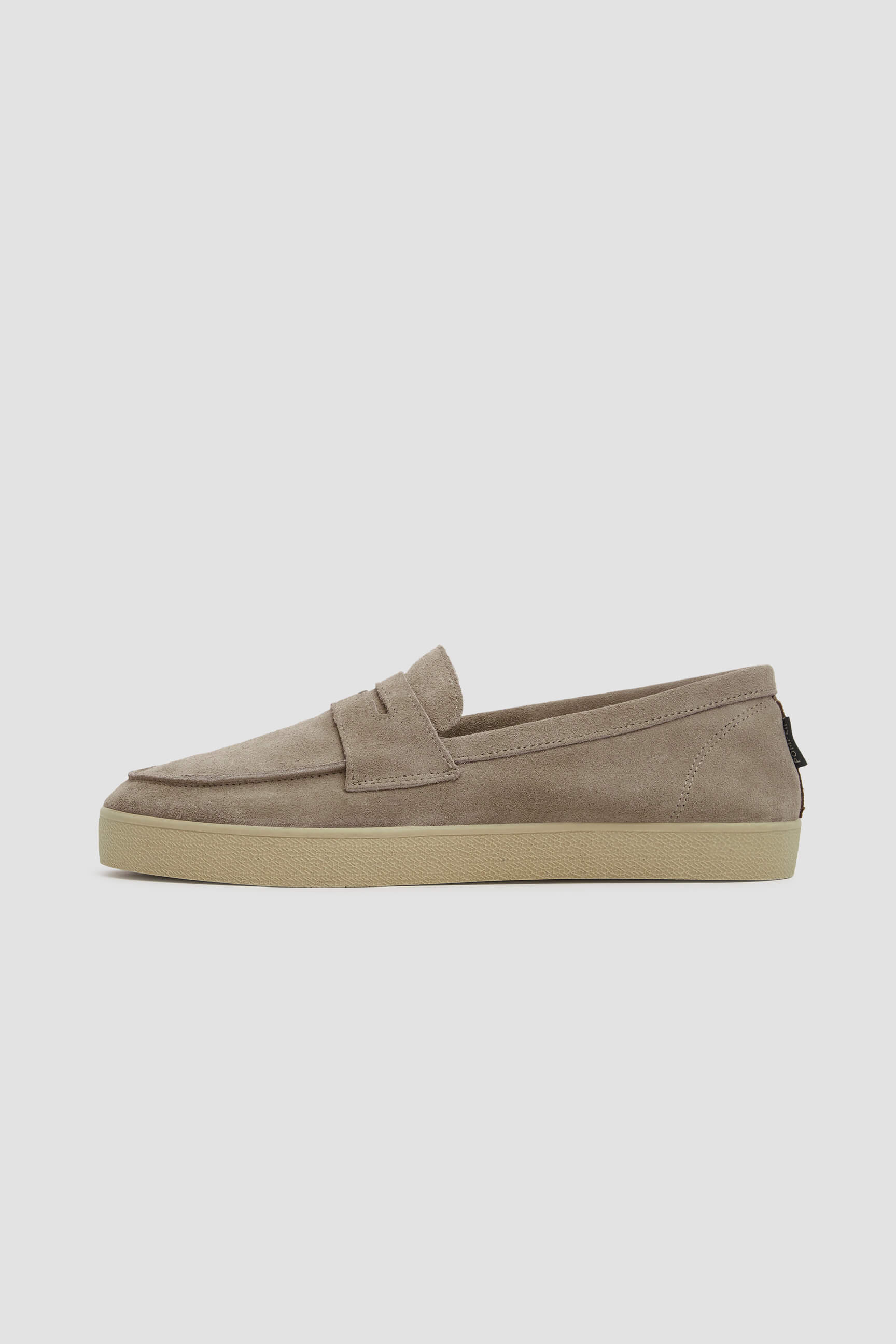 Quaser Suede Moccasin Shoes - Hydro Sterling